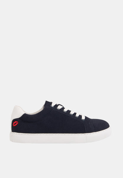 Simone-Bleu Navy Suede