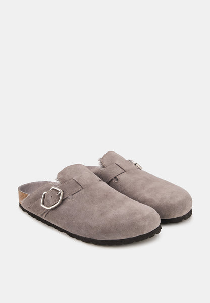 Dakota-Cuir Suede Gris