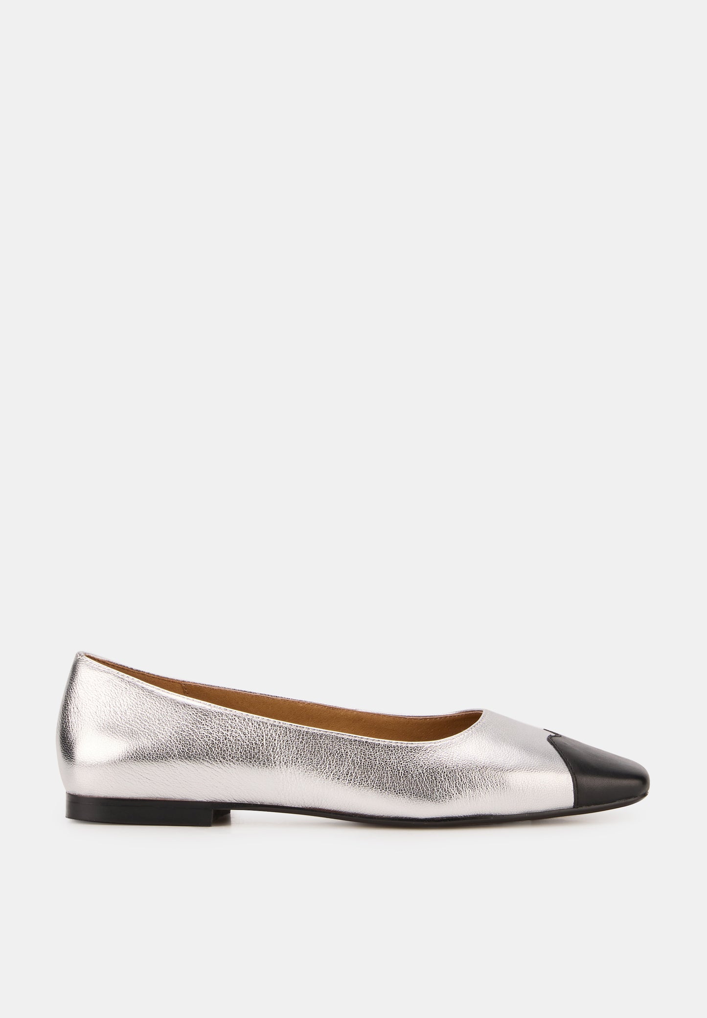 Elisa-Cuir Métallisé Silver