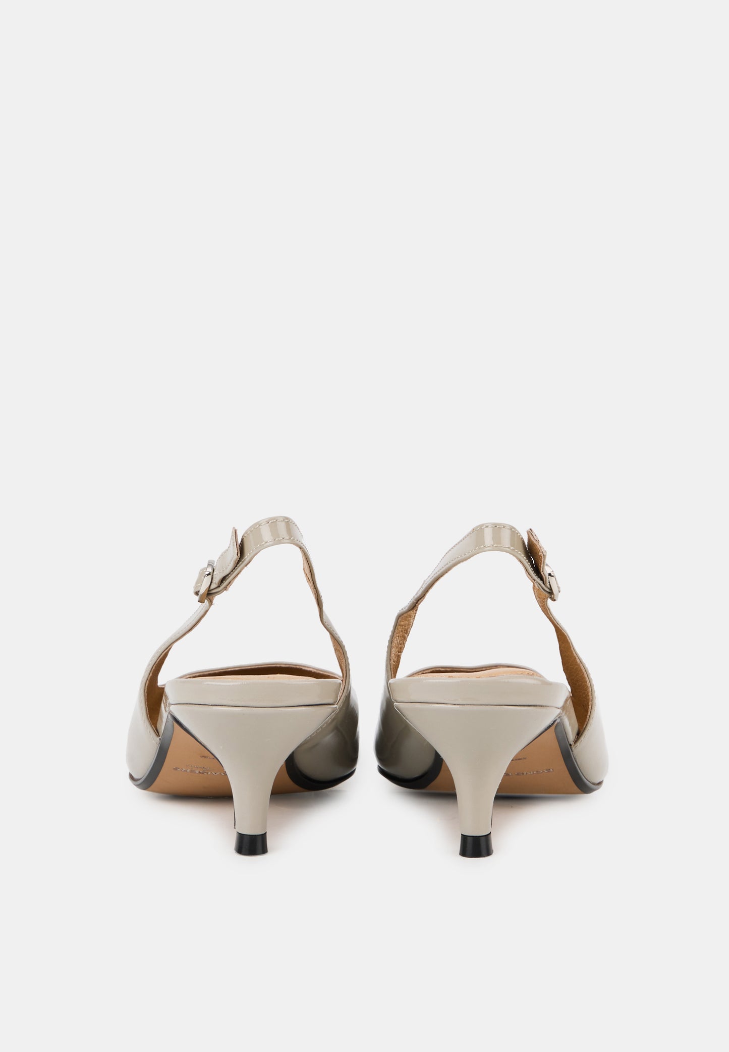 Janet-Cuir Brillant Gris