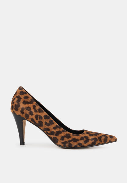 Tyra-Cuir façon Leopard